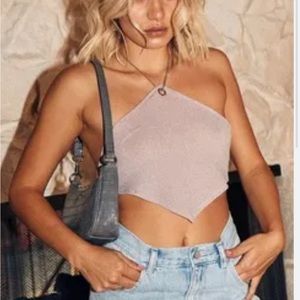 Glitz Scarf Top Princess Polly